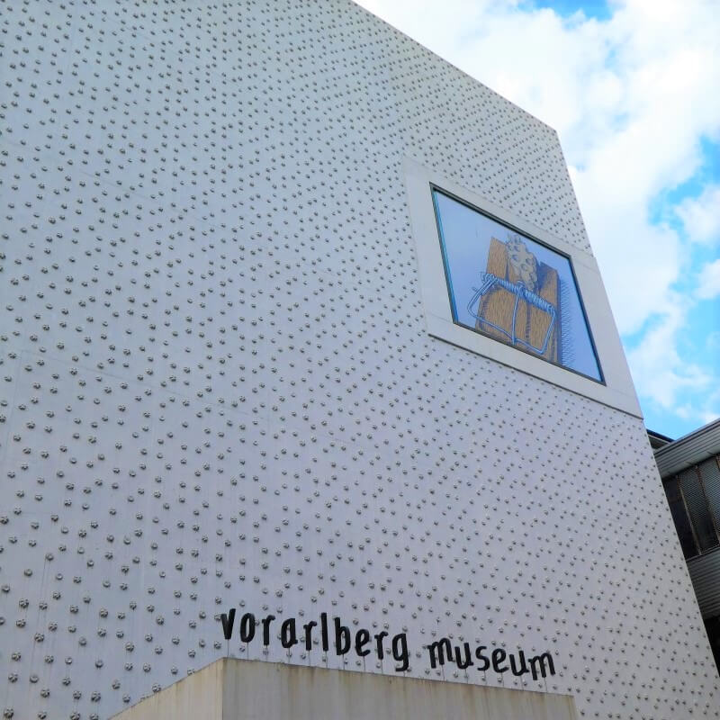 Het Vorarlberg Museum in Bregenz