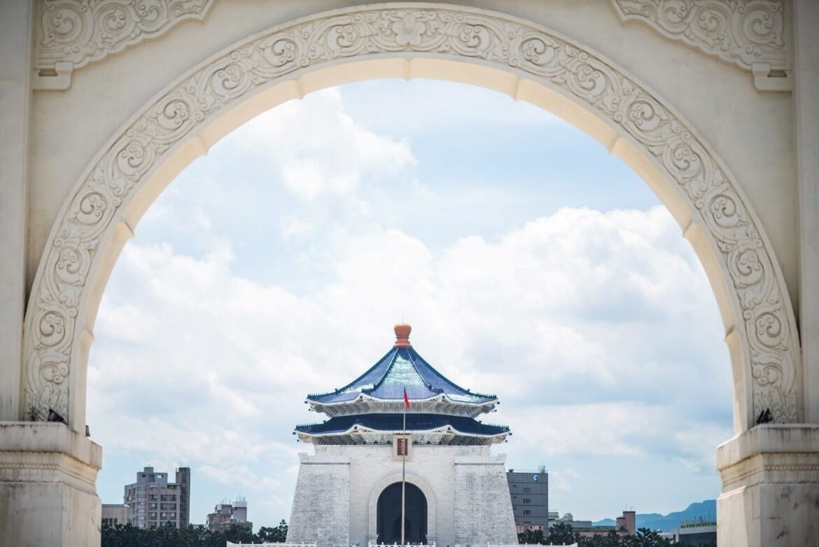 Chiang Kai Shek Memorial in Taipei, Taiwan