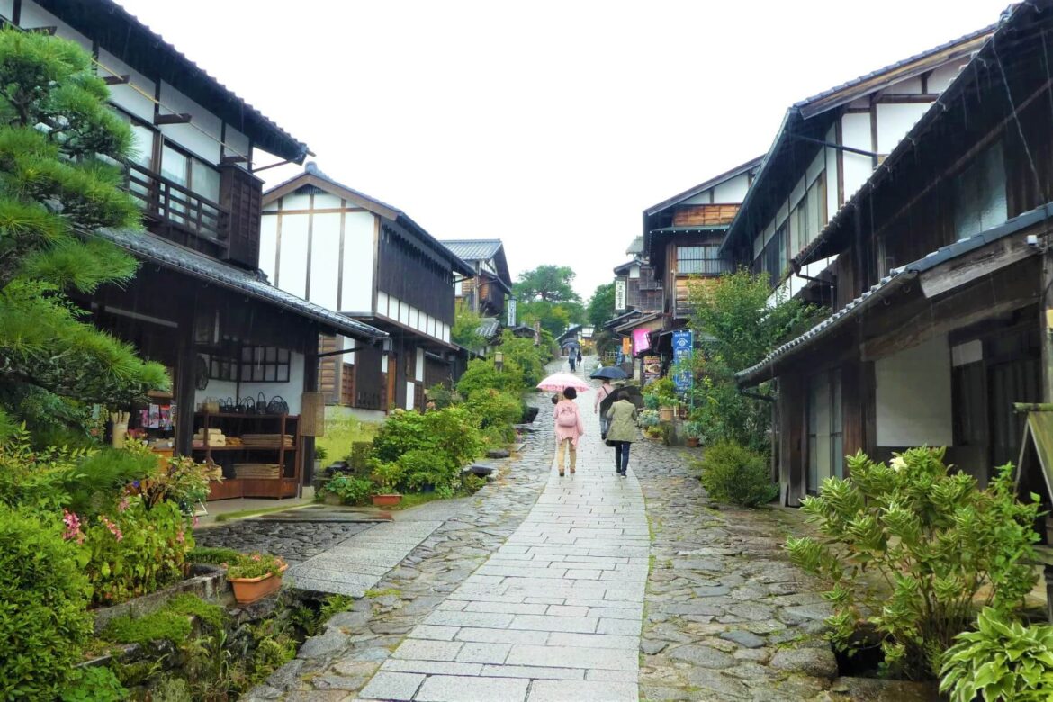 Nakasendo Trail, Japan De Nakasendo Trail in Japan