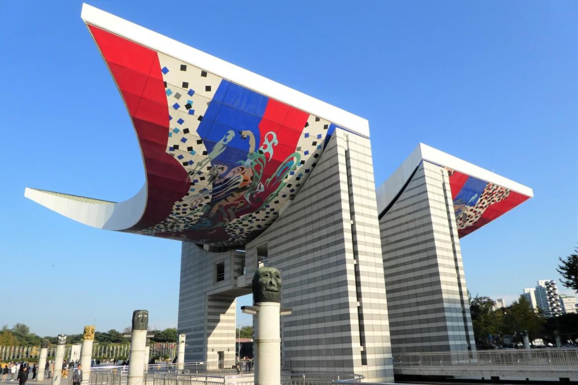 Olympisch Park, Seoel Het Olympisch Park van Seoel, Zuid-Korea