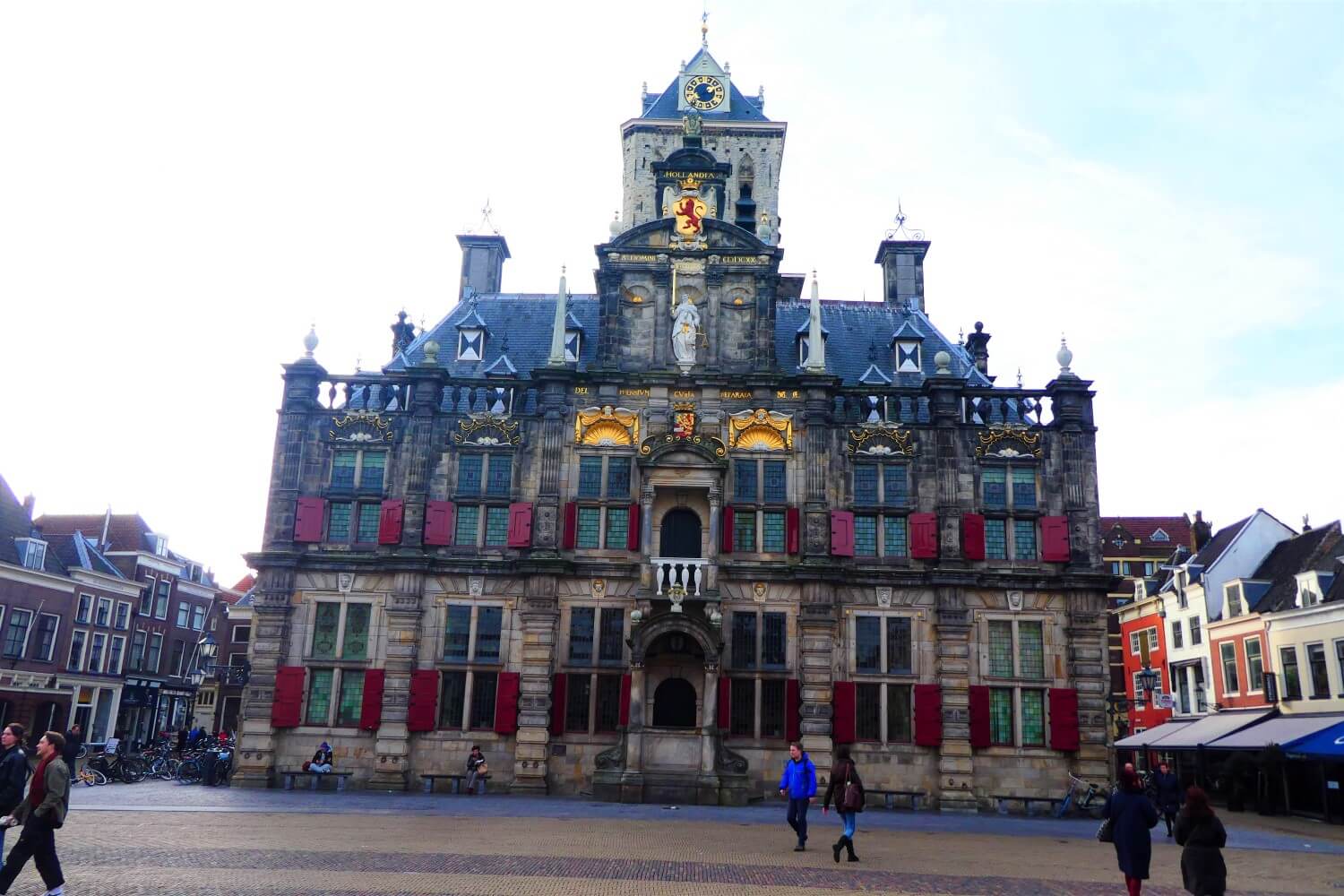 Het prachtige Stadhuis van Delft