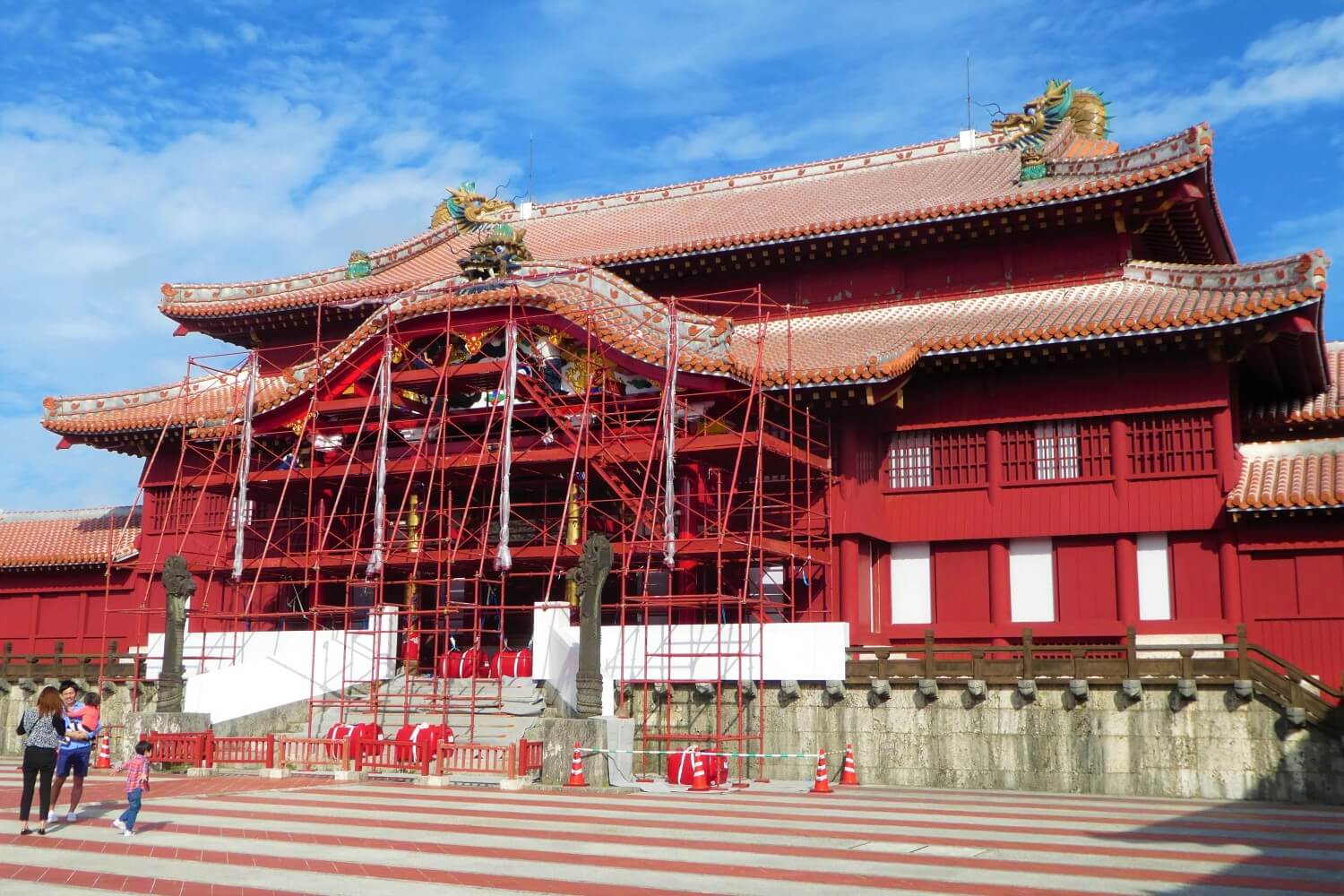 Shuri Castle op Okinawa, Japan