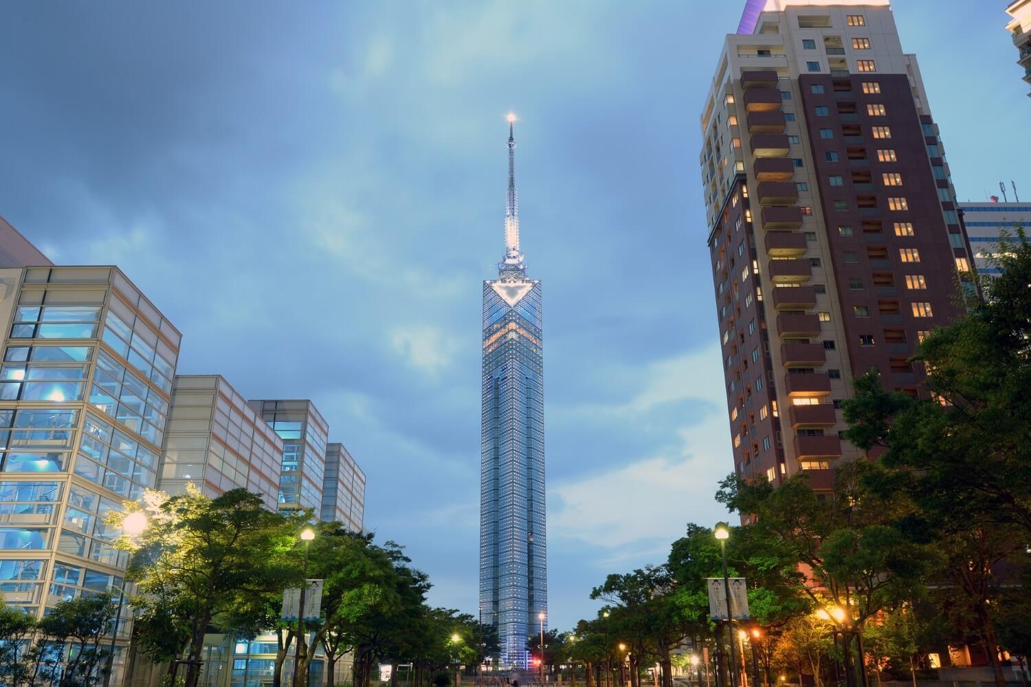 Fukuoka Tower in Japan