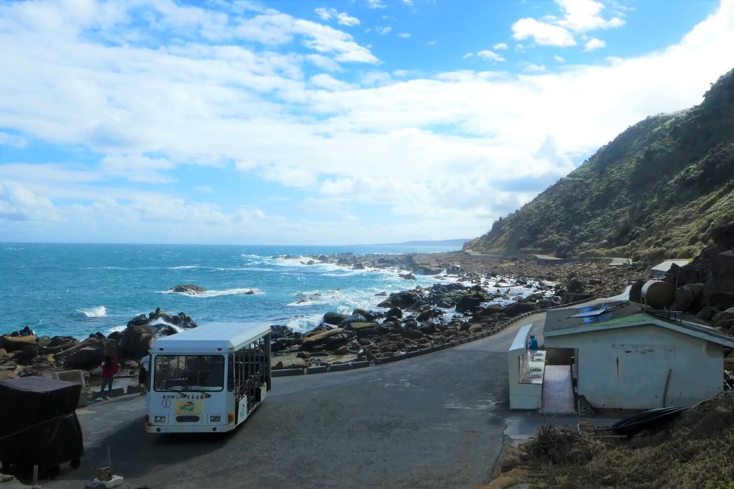 De mooie kust van Jialeshui, Kenting National Park