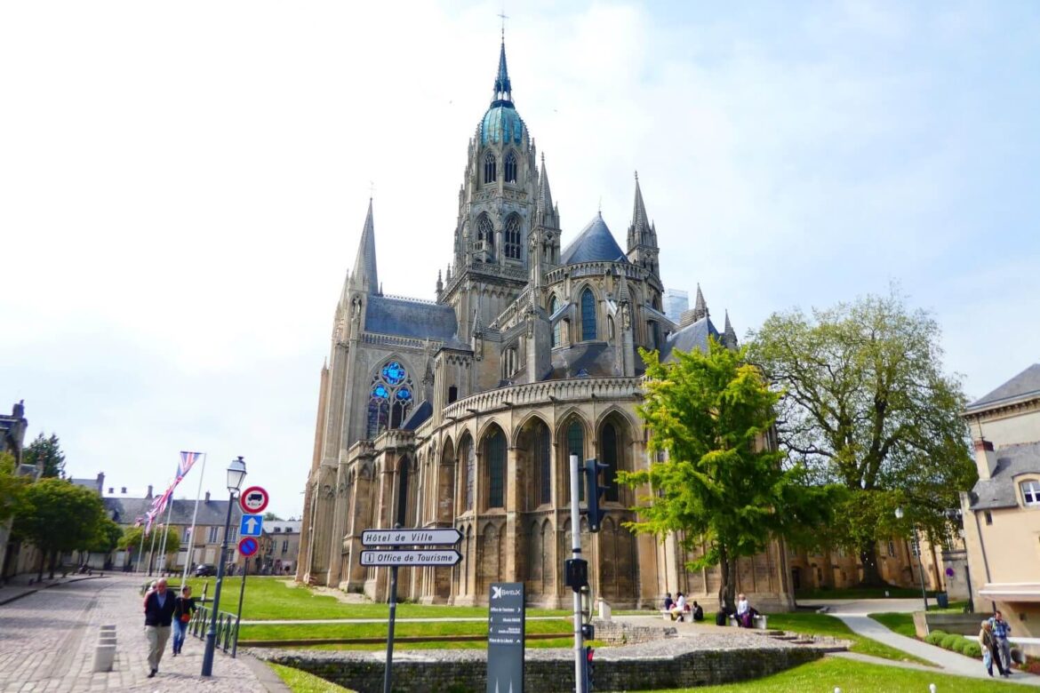De kathedraal Notre Dame in Bayeux