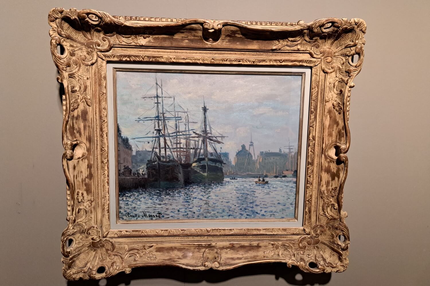 Claude Monet - Le Bassin du commerce, Le Havre