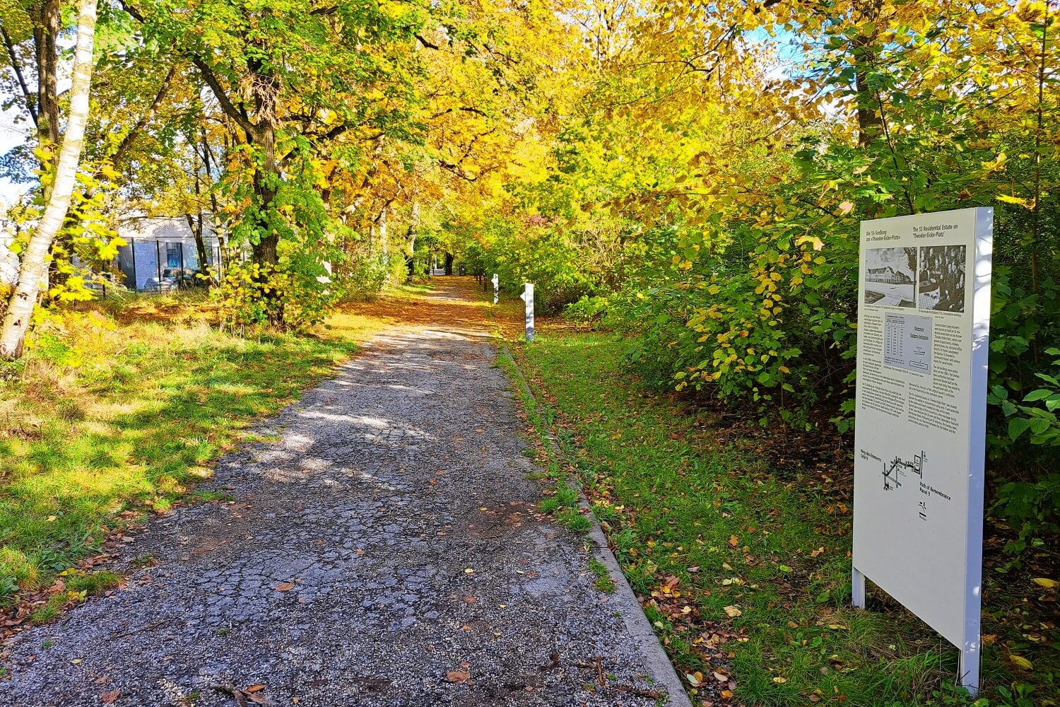 Weg des Erinnerns in Dachau