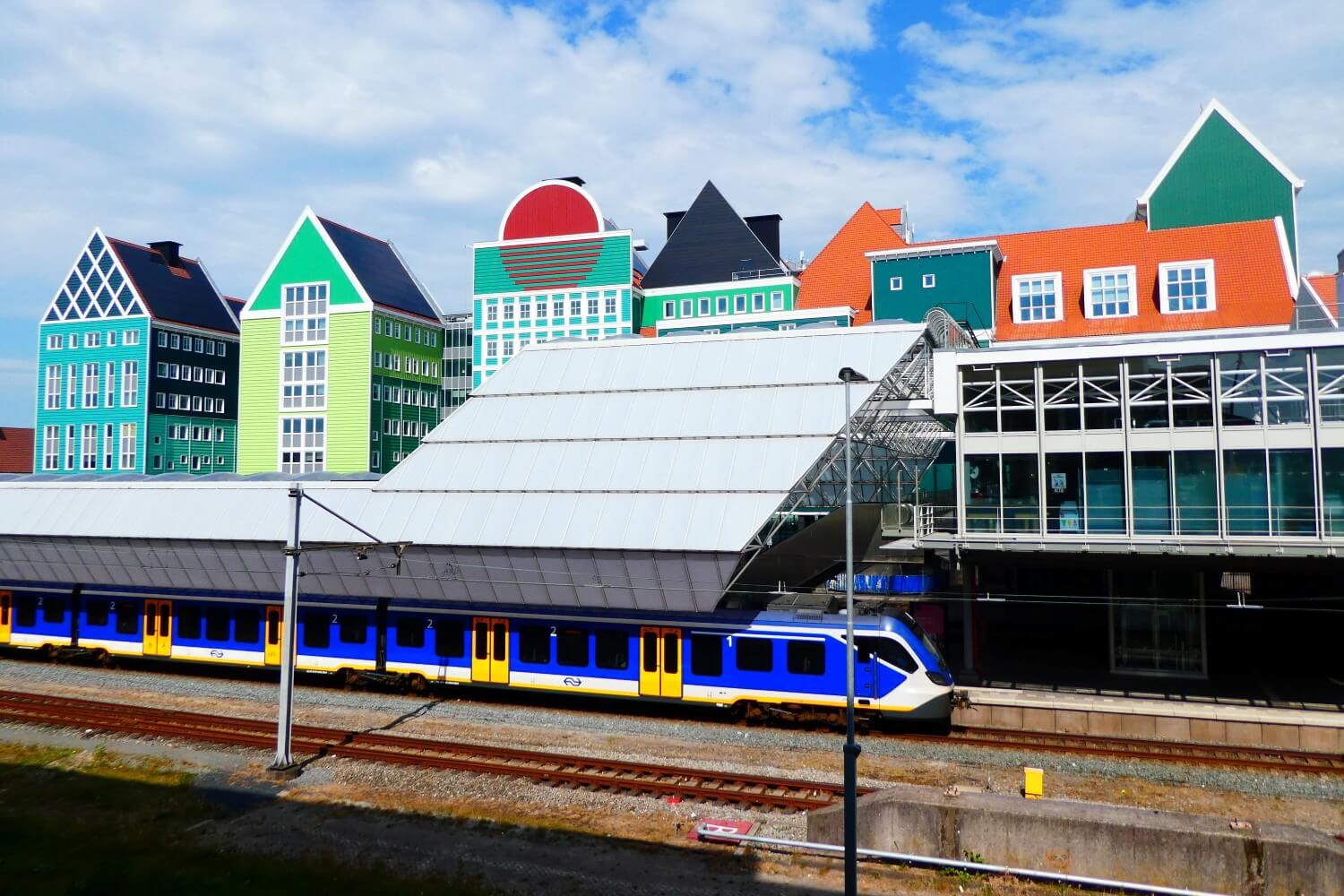 Het treinstation van Zaandam