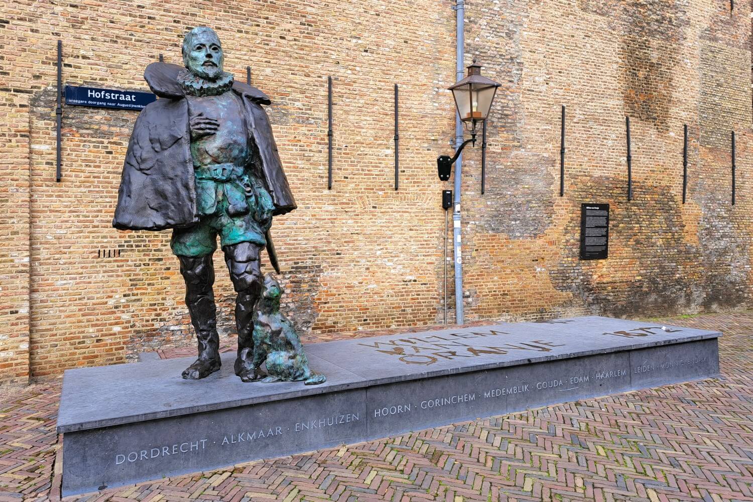 Standbeeld van Willem van Oranje in Dordrecht