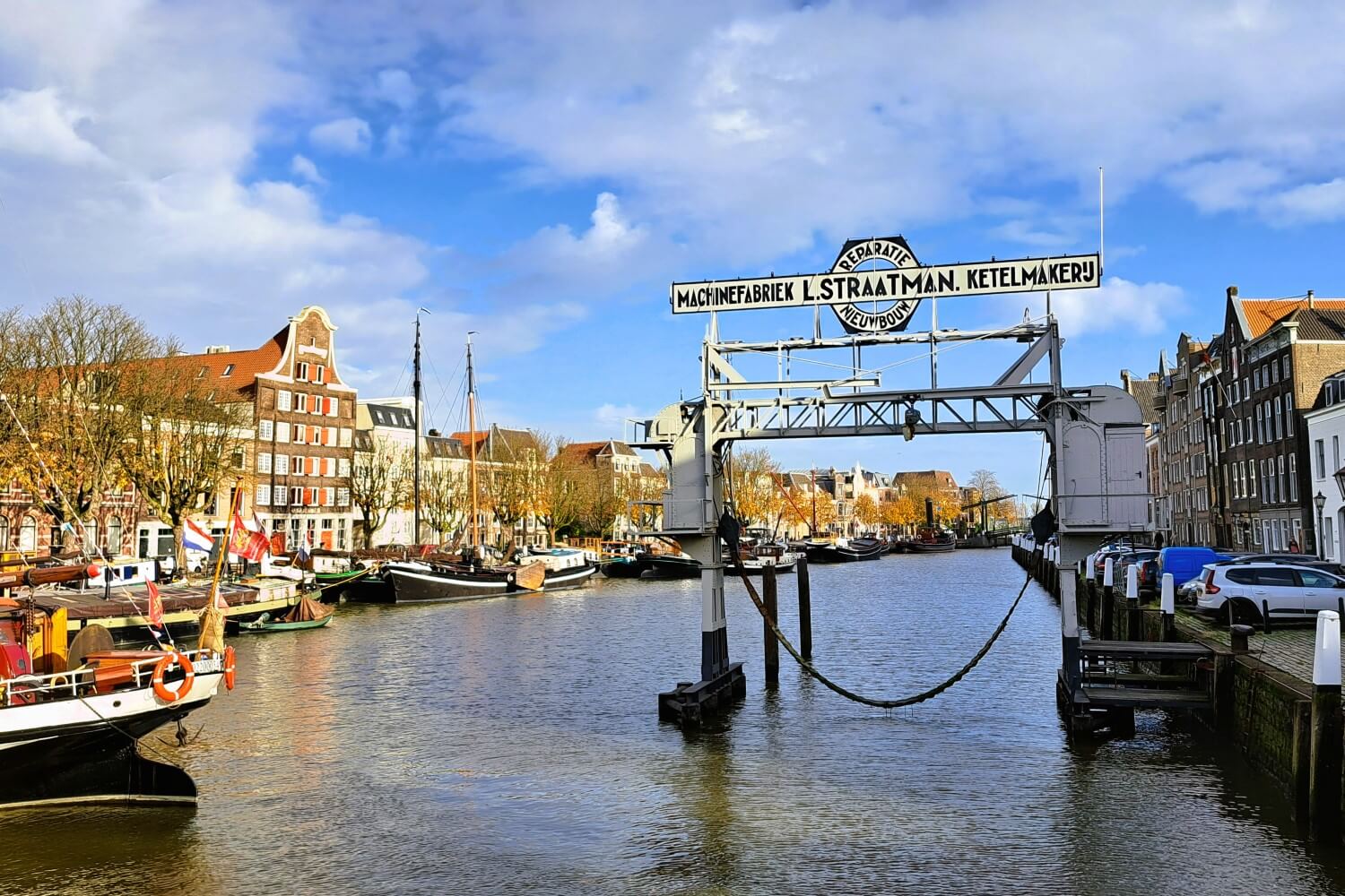 Bezienswaardigheden van Dordrecht: de Wolwevershaven