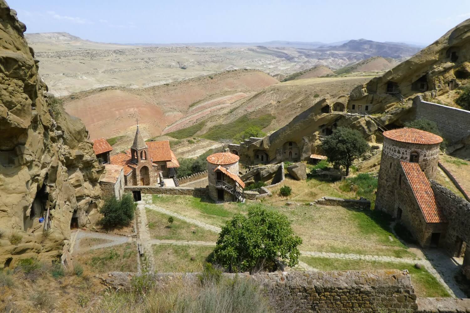 David Gareja Klooster nabij Udabno, Georgië