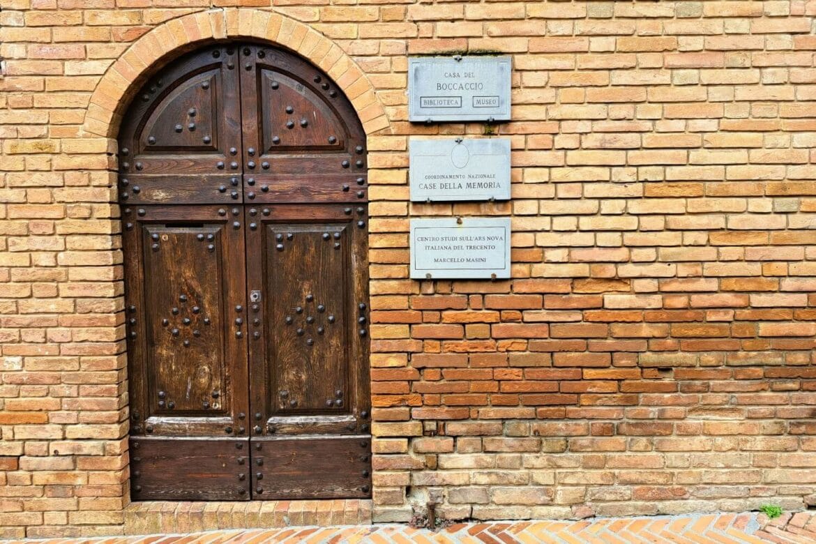 Casa Boccaccio in Certaldo, Toscane
