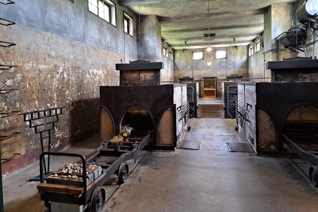 Het crematorium in Theresienstadt