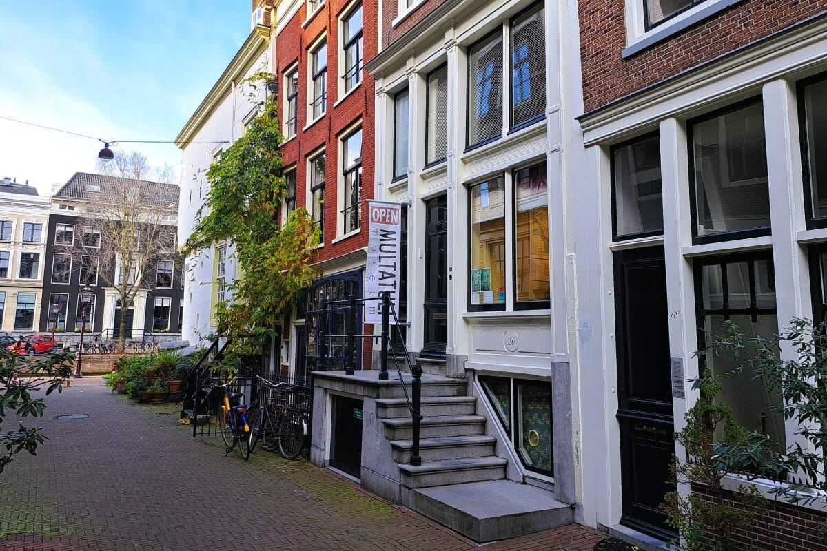 Het Multatuli-museum in de Korsjespoortsteeg
