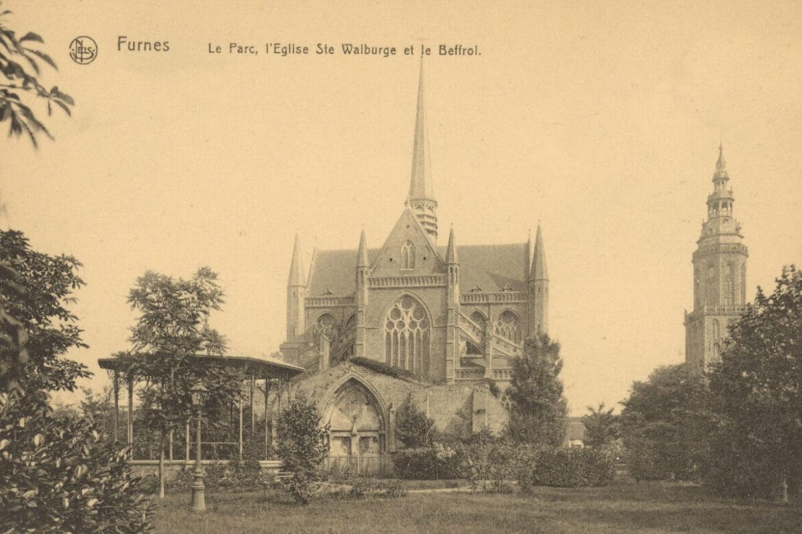 De Sint-Walburgakerk in Veurne